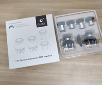 Joysticks Electromagnéticos GuliKit NS55 TMR para Controlador Switch Pro, 720 °   Repuesto de Barra de Tensión Ajustable