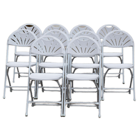 Chaise lune portable pliable en plastique à dossier haut pour jardin, camping, plage, événements en plein air