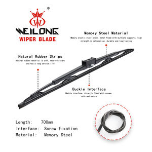 Performanslı Cam Silecekleri Metal Silecek Araba Camı Temizleyici Ön Cam Sileceği Kamyon için - Product Image 5