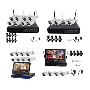 Kit NVR sans fil P2P 8 canaux 1080P HD, système de surveillance avec vision nocturne, caméra de sécurité Wi-Fi, utilisation en extérieur et en intérieur - Product Image 3