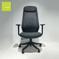 Chaises de bureau KEPO pivotantes avec dossier haut, chaise de jeu de haute qualité avec accoudoirs, chaise d'ordinateur ergonomique en maille pour le bureau à domicile
