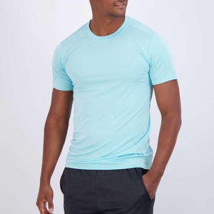 Camiseta de compresión gruesa Oem, camisetas de manga corta para hombre, camisetas de gimnasio, transpirables, para correr, de secado rápido, camisetas de entrenamiento para hombre - Product Image 3