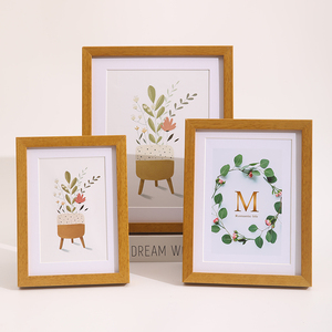 Offre Spéciale <span class=keywords><strong>magnifique</strong></span> cadre <span class=keywords><strong>photo</strong></span> en bois massif de style européen taille et couleur personnalisées cadres d'art décoratifs suspendus debout classiques - Product Image 4