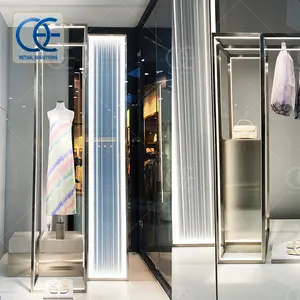 Baby Shop Clothes Display Clothing Store Display Racks Clothes Shop Display Units Clothes Hanging Stand For 3D Clothing Store