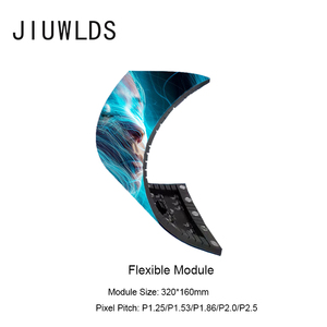 Jiuwlds bán hàng nóng tùy chỉnh linh hoạt <span class=keywords><strong>LED</strong></span> MODULE p1.8 trong nhà cong <span class=keywords><strong>LED</strong></span> Video Tường Ngoài Trời đặc biệt hình xi lanh <span class=keywords><strong>LED</strong></span> hiển thị - Product Image 2