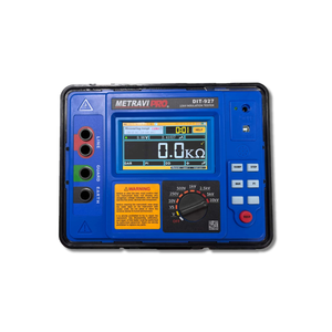 Medidor de Resistencia de Aislamiento de Alto Voltaje Meravi PRO DIT-927 1000V con Pantalla LCD, Precisión del 5% y Rango de Medición de 0.50M-10T - Product Image 1