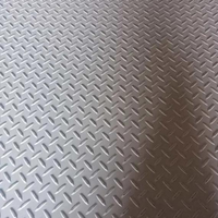 Plaque épaisse antidérapante en acier inoxydable 304/316, usinée CNC de précision professionnelle, gaufrée/à motifs, par le fabricant de brochage