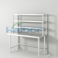 Table de préparation alimentaire en acier inoxydable de qualité supérieure pour cuisine commerciale, acier inoxydable 201/304, plan de travail pour hôtels