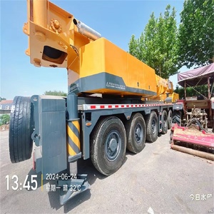 Grue mobile d'occasion 200T, camion grue, flèche en excellent état de fonctionnement, caractéristiques des composants principaux, moteur, pompe, moteur - Product Image 4
