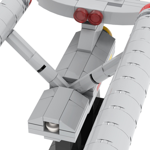 MOC1207 mooxi u.ss modello di serie creativa aziendale anime in plastica Action Figure Puzzle set di mattoncini per bambini giocattoli - Product Image 6