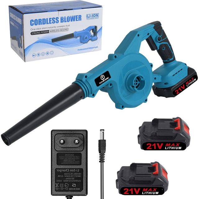 Cordless Brushless Leaf Blower Garden Air Handheld Blower Portable Battery Cordless Blower