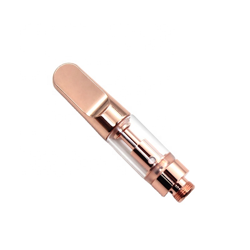 Ocitytimes, керамическая катушка, пустой картридж cbd, стеклянный картридж для вейпа, розовое золото