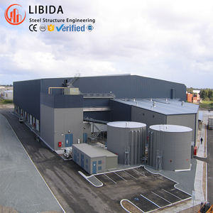 Entrepôt d'inspection douanière, structure en acier robuste avec baies d'inspection et bureaux administratifs, entrepôt préfabriqué avec bureau - Product Image 3