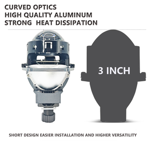 IDISON T17WTIR Prism nuevo 75W 85W alto haz bajo 12V 10800Lm 6000K faro delantero TIR Biprisma óptico 3,0 lente de proyector para <span class=keywords><strong>BMW</strong></span> - Product Image 4