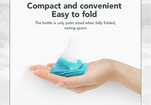 Bouteille d'eau pliable écologique, gourde souple pliable pour boire directement - Product Image 5