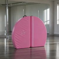 Tapis de sécurité pour pole dance en mousse PVC, épaisseur 10 cm, taille personnalisée, logo imprimé, tapis de protection contre les chutes pour la pratique de la danse