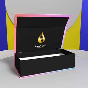 Biểu Tượng Tùy Chỉnh Sang Trọng 30Ml Tóc Cơ Thể Huyết Thanh Hộp Dầu Dropper Chai Bao Bì Hộp Tinh Dầu Hộp Với EVA Chèn - Product Image 4