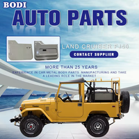 Porte avant en acier pour Toyota Land Cruiser FJ40 FJ45 BJ40 1960-1984, panneau de porte de remplacement classique tout-terrain