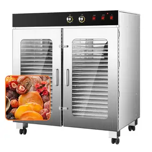 Déshydrateur électrique commercial automatique de nourriture de zone unique de machine de séchage de fruits et légumes d'acier inoxydable