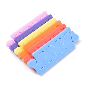 Separadores de Dedos de Espuma Suave KADS, Divisores de Dedos Desechables Coloridos para Manicura, Pedicura y Suministros de Salón de Uñas - Product Image 3