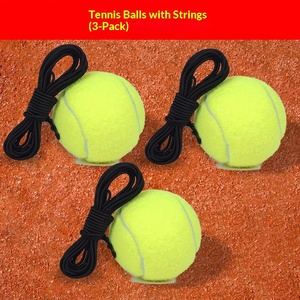 Balles de tennis d'entraînement pour débutants <span class=keywords><strong>Boka</strong></span> modè<span class=keywords><strong>le</strong></span> 801, haute élasticité, durables, en fibres synthétiques et en laine, noyau en caoutchouc, pour entraînement et coaching - Product Image 6