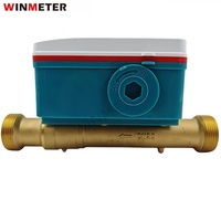 Haute qualité DN15-DN40 intelligent WIFI compteur d'eau à ultrasons prépayé tuyau en laiton Wi-Fi débitmètre d'eau à ultrasons