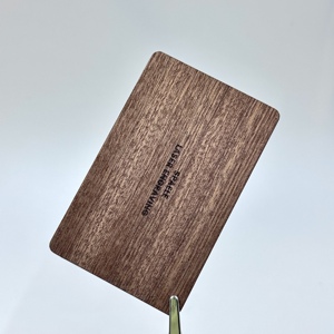 Oem nóng bán tùy chỉnh in Nhựa kinh doanh bằng gỗ <span class=keywords><strong>VIP</strong></span> Thẻ NFC chip RFID giao diện truyền thông cho các chương trình thành viên - Product Image 2
