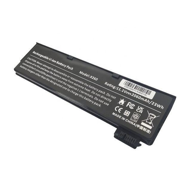 Factory Price Replacement Laptop Battery 6 Cells 4001MAh-5000MAh 11.1V for X260 Lithium Ion in Stock Notebook Batteries