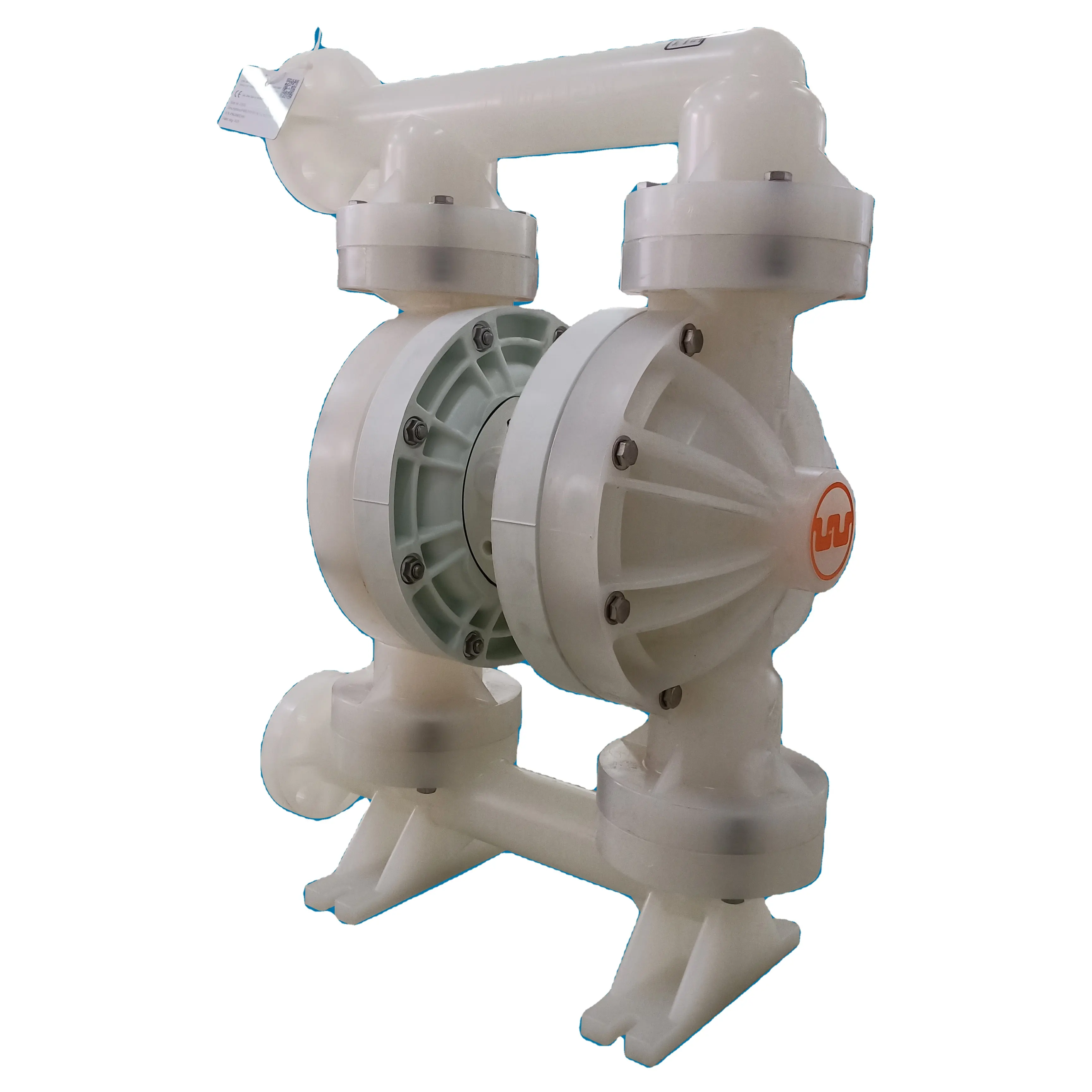 PP 1-1/2" Air Operated Diaphragm Pump P400/PPPPP/NES/NE/PBN with PP shell and Neoprene diaphragm