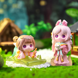 Caja Sorpresa Personalizada de Figura Coleccionable de Chica Hanfu de Estilo Chino <span class=keywords><strong>Antiguo</strong></span>, Figura de Hada de Ensueño para Decoración de Escritorio de Oficina y Regalo para Niñas - Product Image 2