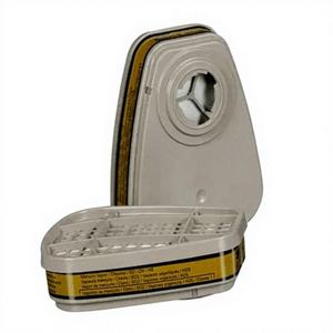 Cartucho 3M 6007 para Vapor de Mercurio y Gases Ácidos con Protección Respiratoria Aprobada por NIOSH para Productos Químicos Tóxicos - Product Image 1