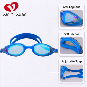 Gafas de Natación Antivaho Xinyixuan, Marco de Silicona Ajustable, Lentes de PC con Protección UV, Gafas de Natación Impermeables para Adultos - Product Image 3