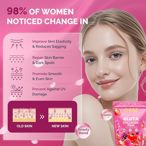 Suplemento Herbal de Belleza en Polvo de Colágeno Gluta para Adultos, con Colágeno Marino Profundo, CoQ10, para una Piel Saludable, en Sobres Instantáneos - Product Image 3