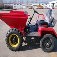 Dumper 3 tonnes mini dumper hydraulique benne basculante avec cabine conducteur bonne qualité marque BOB-LIFT