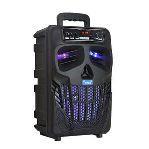 HT-S08 Hautement recommandé Enceinte portable sans fil Bluetooth <span class=keywords><strong>de</strong></span> 8 pouces au design tête <span class=keywords><strong>de</strong></span> <span class=keywords><strong>mort</strong></span> pour extérieur - Product Image 6