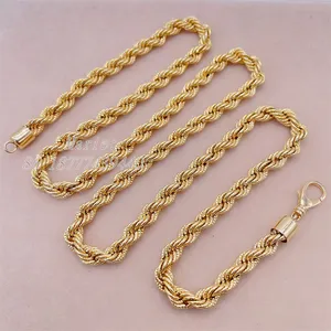 Real 18K Solid Gold Rope Chain For Man Pure Gold Jewelry 18K Au750 Gold Chain Necklace Jewelry Custom Necklace 18k