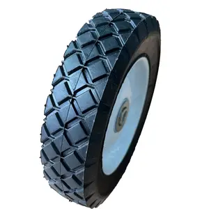 8" wheel with solide tire 8*1.75 solid rubber wheel