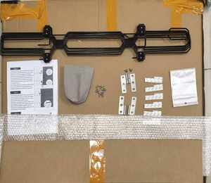 Barrière pour animaux de compagnie en métal extensible et réglable, prix d'usine en gros, sûre pour chiens et chats |   Facile à installer et pliable pour une utilisation à domicile - Product Image 5