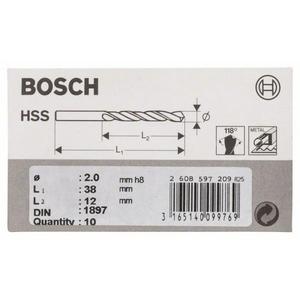 BOSCH - 2608597242 Brocas de brocas, de METAL, DIN 1897 - EAN 3165140100090 - Product Image 1