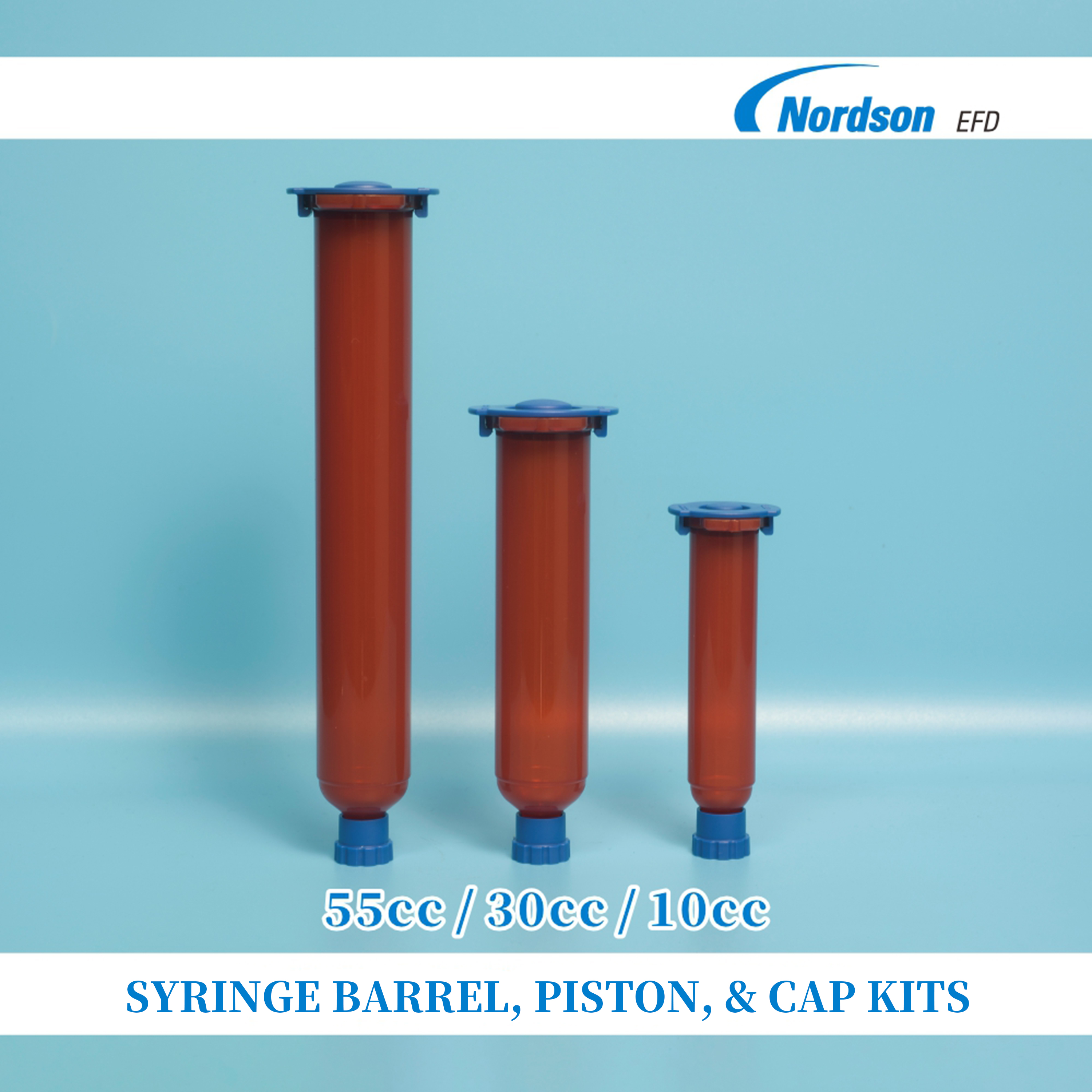 Amber Syringe Barrels 30cc