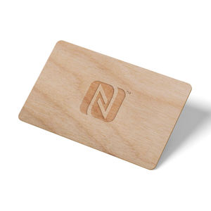 Kaba/Salto/Saflok/Onity/<span class=keywords><strong>Beline</strong></span>/Betech/Ving impresión personalizada ISO14443A 13,56 Mhz F08 RFID de madera del Hotel tarjeta llave - Product Image 6