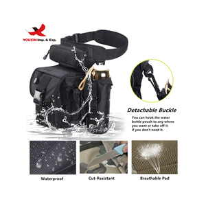 Multifunctional Tactical Motorcycle Leg Bag Hiking Traveling Drop Leg Waist Bag Tool Fanny Pack Water Bottle Fishing Tool <b>Pouch</b> - Product Image 2