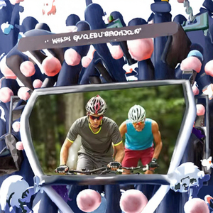 Support de guidon réglable et rotatif pour rétroviseur de vélo (VTT/Route) en verre/ABS/PC/alliage de 22 mm, durable - Product Image 3