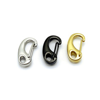 Fermoir de bracelet en forme de D en acier inoxydable étanche et sans ternissement pour bracelet en cuir bijoux bricolage