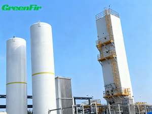 Nouvelle unité de séparation d'<span class=keywords><strong>air</strong></span> <span class=keywords><strong>liquide</strong></span> GreenFir à oxygène <span class=keywords><strong>liquide</strong></span>, pompe PLC, moteur, station de vaporisation cryogénique LOX, économie d'énergie, faible consommation - Product Image 3