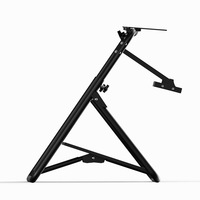 CHARMOUNT Racing Simulator Accessoires de jeu de cockpit Support de volant de course réglable pour G27 G29 GT500 T300RS