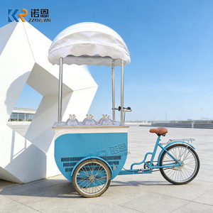 Vélo-chariot électrique mobile pour la vente de crème glacée en extérieur, chariot de vente de gelato - Product Image 2