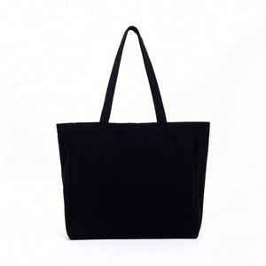 Sac fourre-tout en toile de coton vierge écologique personnalisé pour femme, idéal pour le shopping – Vente en gros - Product Image 4