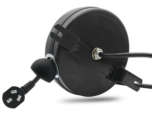 Montage <span class=keywords><strong>mural</strong></span> petit enrouleur de câble enrouleur de câble d'extension rétractable en acier enrouleur de cordon d'alimentation de retour à ressort avec support - Product Image 2