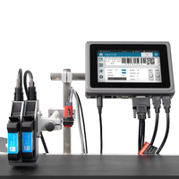 Imprimante jet d'encre thermique en ligne DOCOD T200E de haute précision pour le codage de la date sur les bouteilles de produits pour bébés